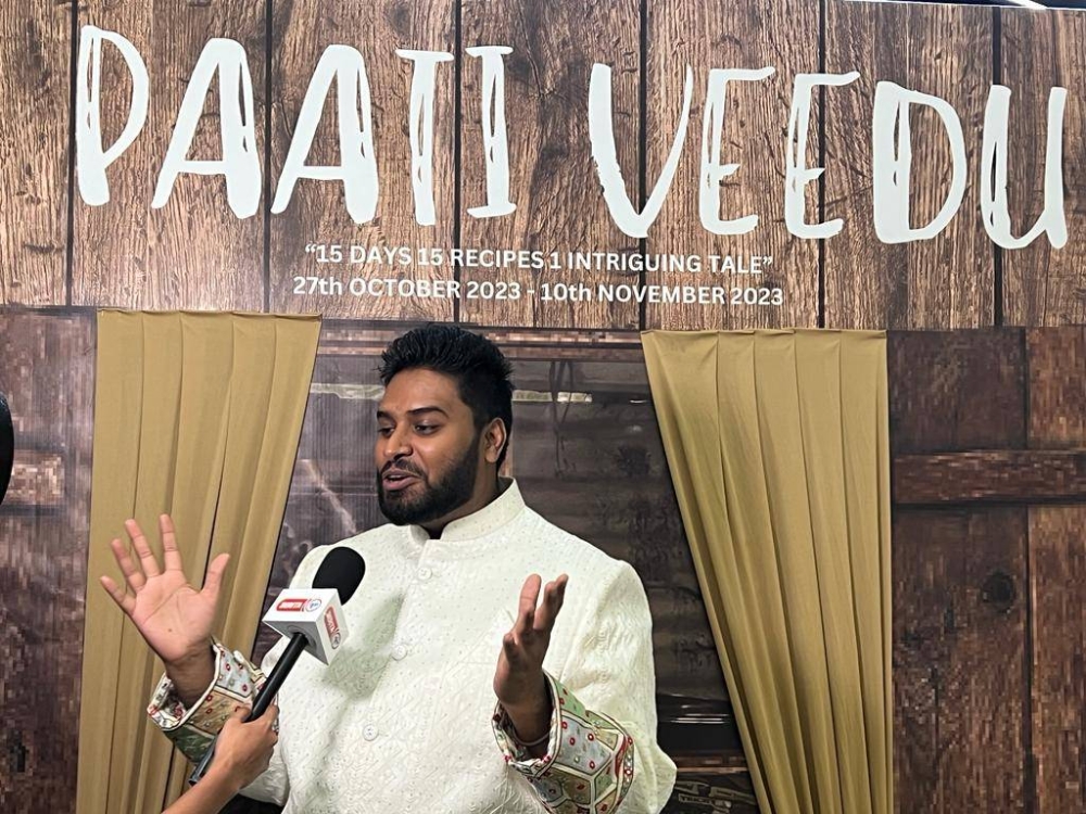 Founder of the Chef Dave Vegan Journey, Kalidevan Murugaya