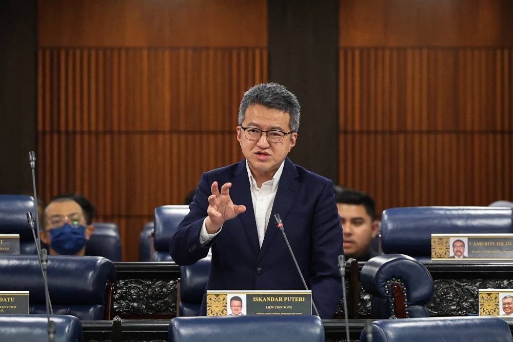 Deputy Investment, Trade and Industry Minister Liew Chin Tong - BERNAMA PIX