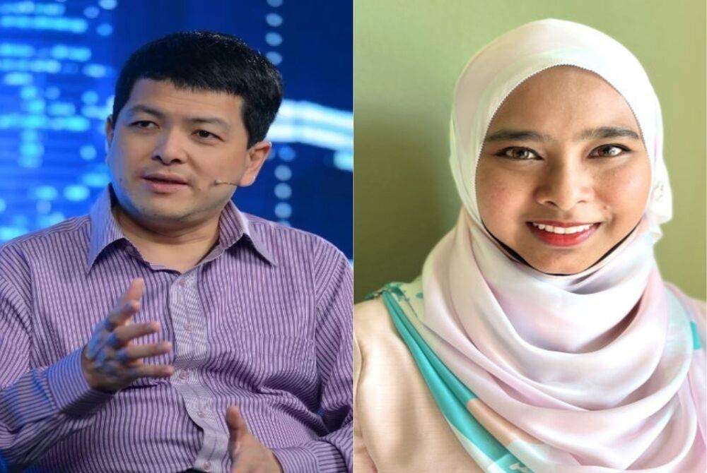 Dr Oh (left) and Dr Syaza.