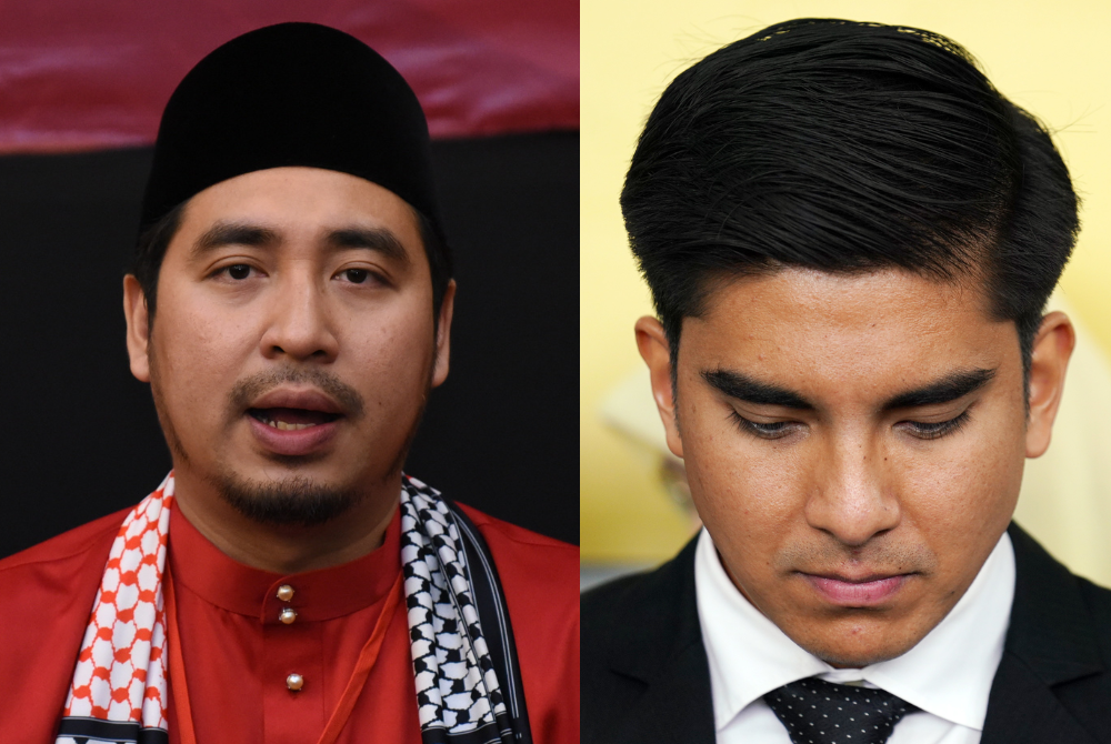 Wan Ahmad Fayhsal (left) and Syed Saddiq. (SINAR PHOTOS)