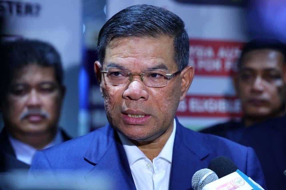 Home Minister Datuk Seri Saifuddin Nasution Ismail.