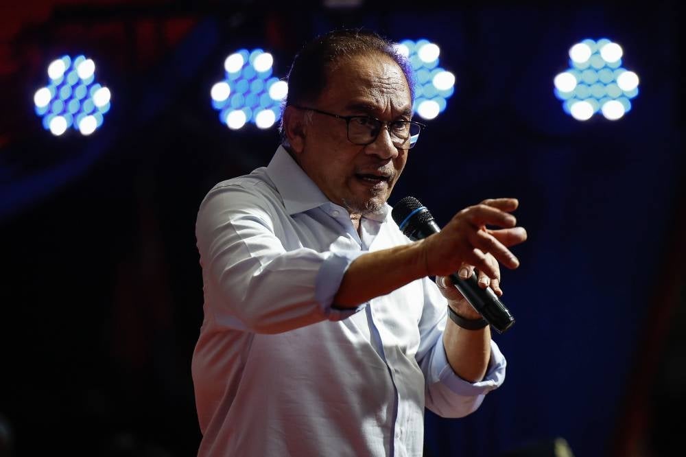 Anwar. Bernama FILE PIX