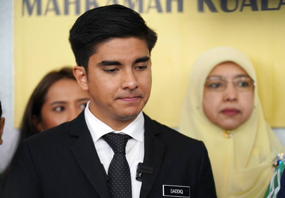 Syed Saddiq - FILE PIX by Sinar
