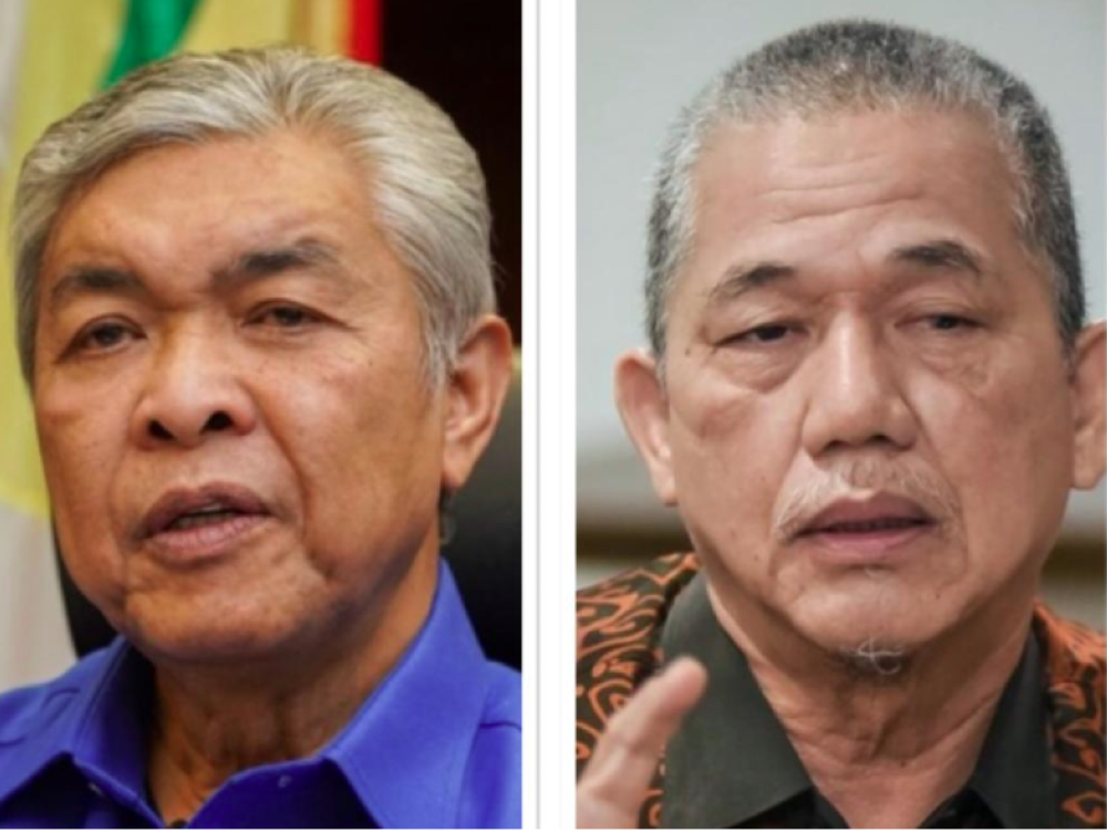Datuk Seri Ahmad Zahid Hamidi from BN and Datuk Seri Fadillah Yusof
