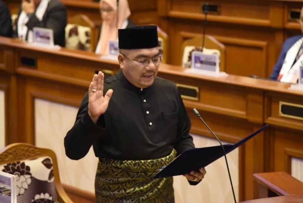 Amizar, of Barisan Nasional (BN) won the seat with a majority of 2,949 votes, defeating Kasim Samat of Perikatan Nasional (PN), who obtained 4,375 votes in the three-cornered fight. - Photo by Sinar