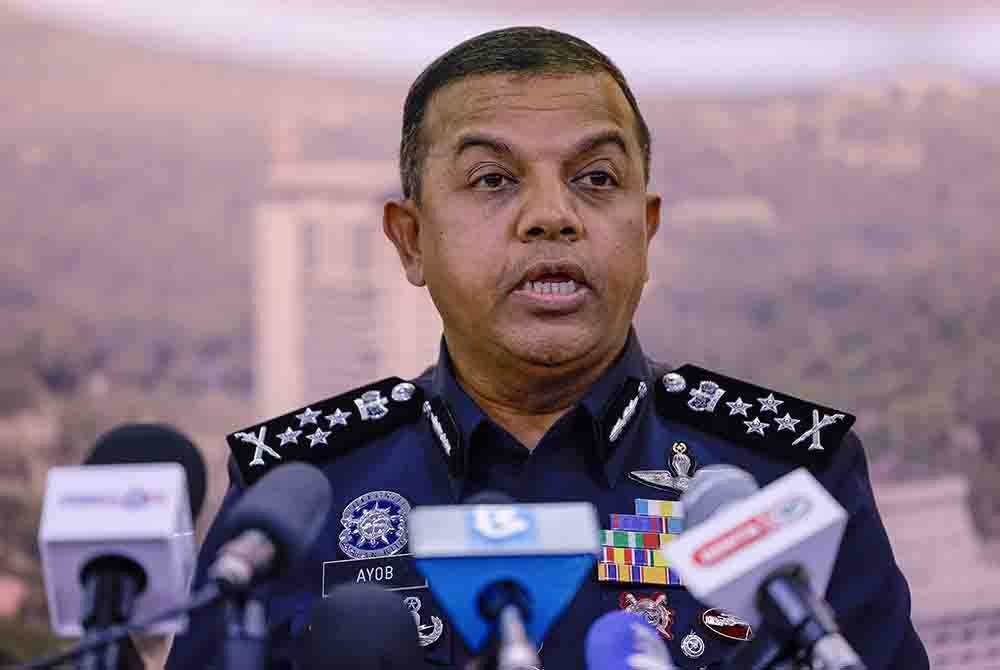 Deputy Inspector-General of Police Datuk Seri Ayob Khan Mydin Pitchay - Photo by Bernama