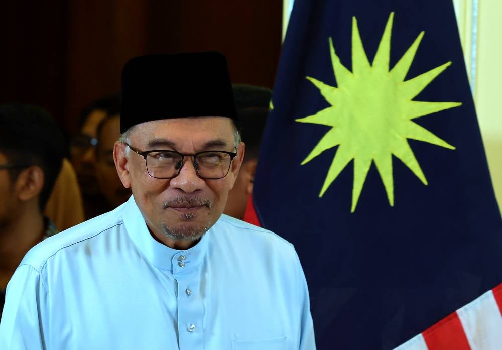 Anwar Ibrahim - FILE PIX by Bernama