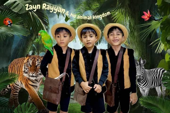 Zahari shared a post about his beloved grandson Zayn Rayyan on Facebook today 