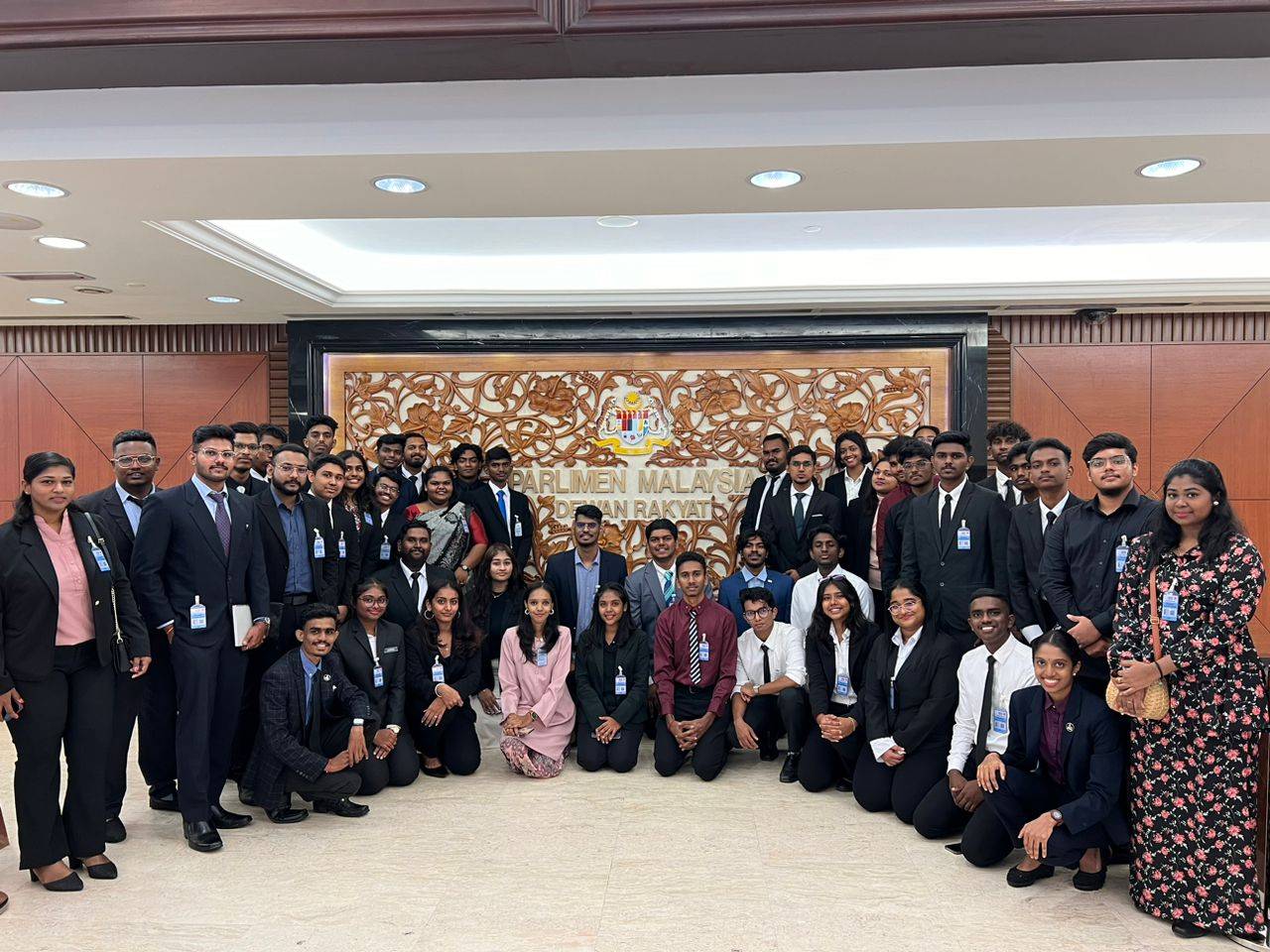 Students participated in the Parliament Tour organised by DBIM.