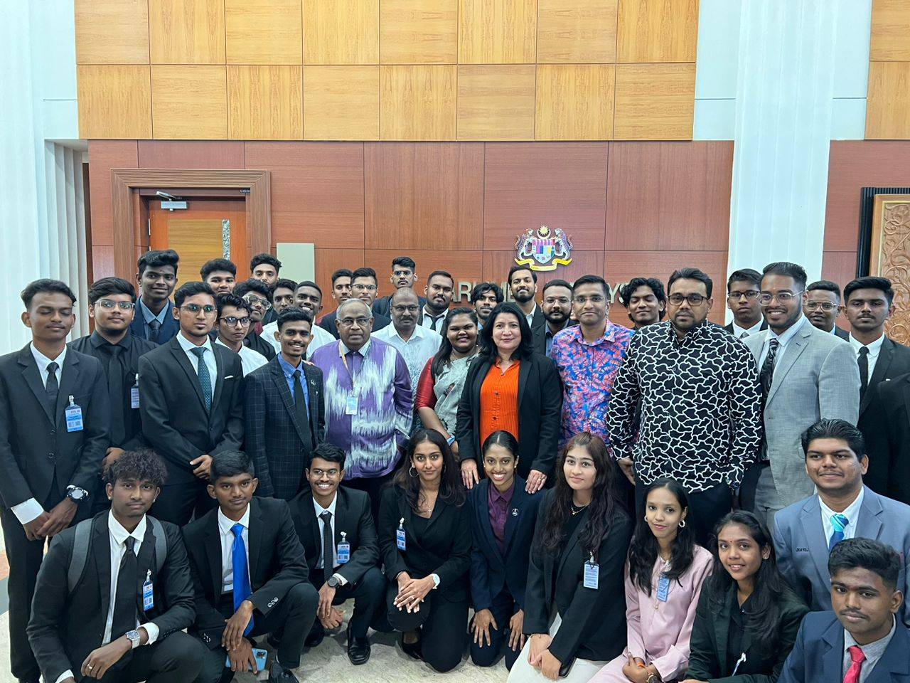 Students participated in the Parliament Tour organised by DBIM.