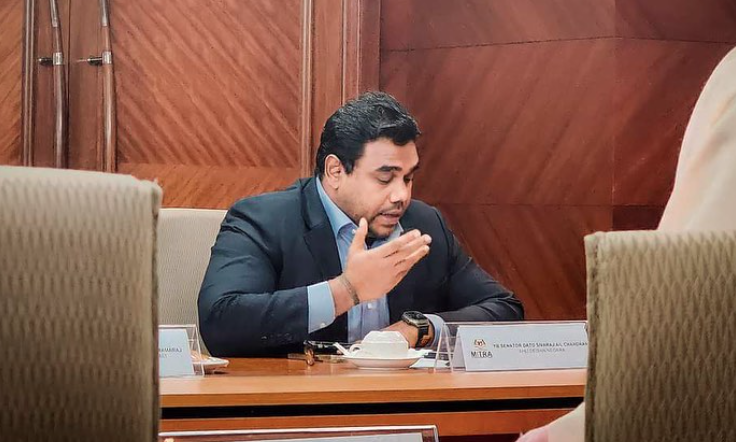 Sivarraajh believes that religion can provide valuable guidance. - Photo: INSTAGRAM / C. SIVAARRAAJH