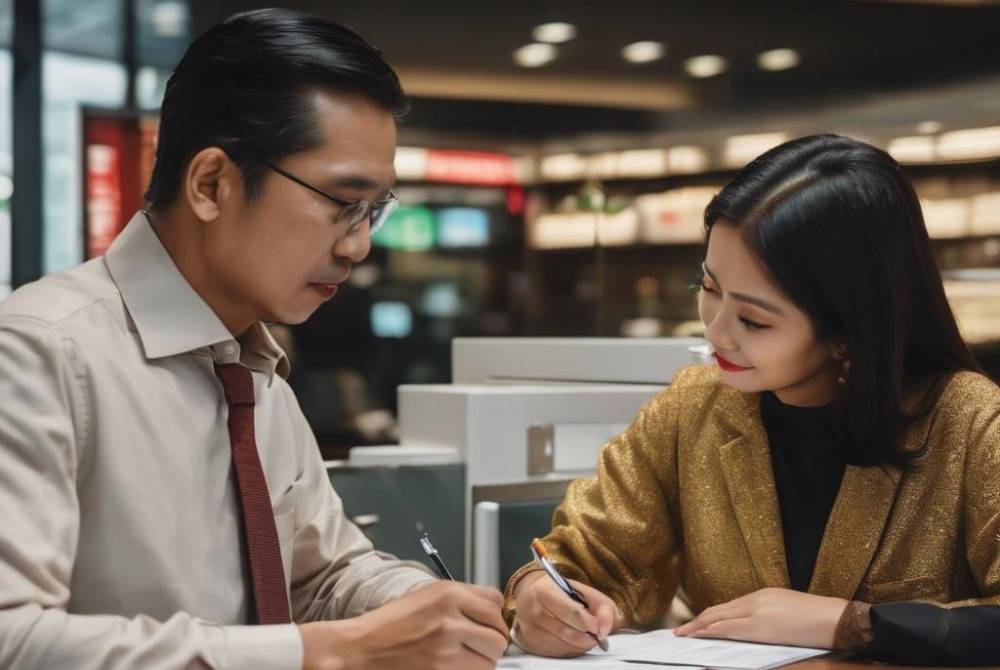 Carve some time out with your partner for a judgement- and criticism-free discussion on finances and do it regularly. - AI generated image by SINAR DAILY