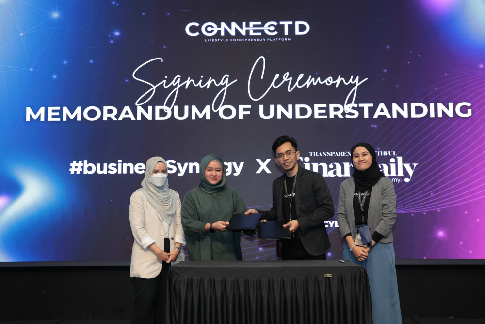 From left: Naquiah, Farah, Aiman and Nuraini. (CONNECTD PHOTO)