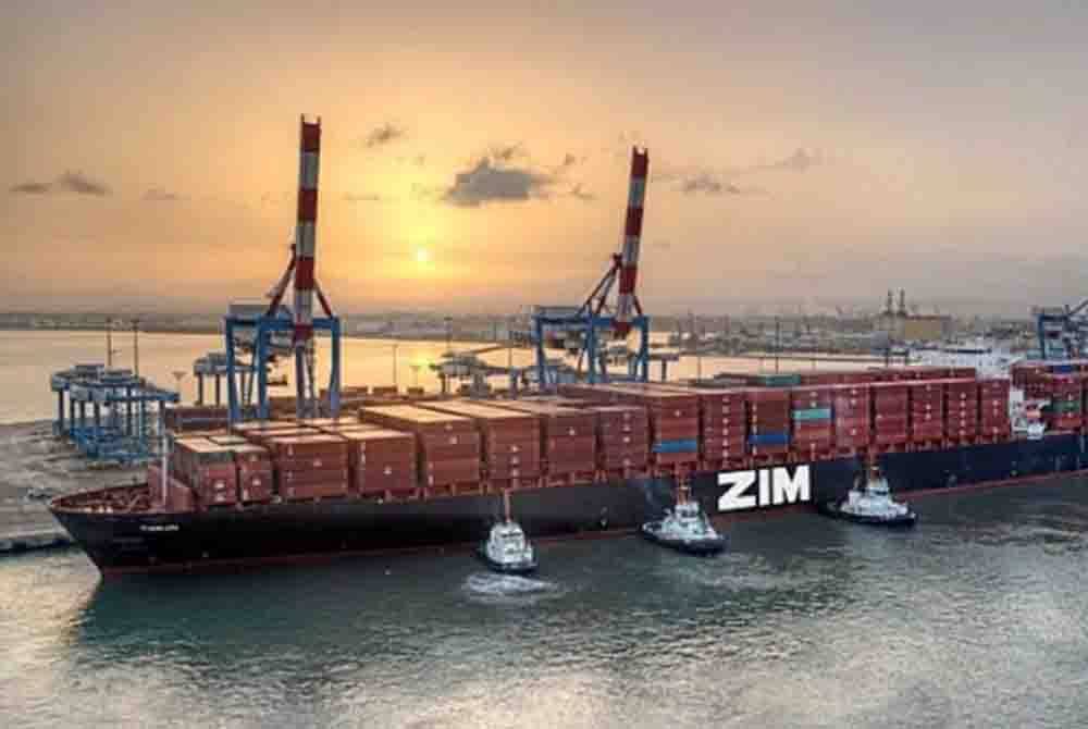 Israel-based shipping company ZIM has been banned from docking at any Malaysian port with immediate effect. - FILE PIX