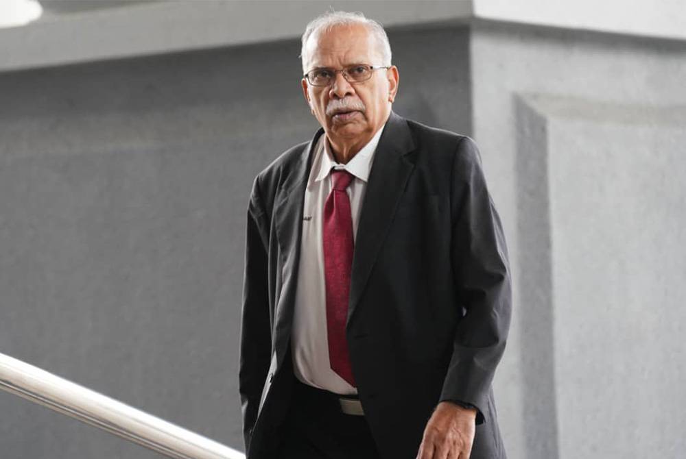 Former Penang Deputy Chief Minister II P Ramasamy 