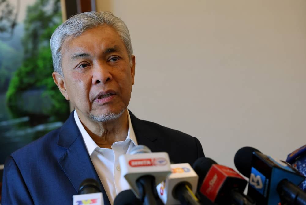 Zahid. Photo by Bernama