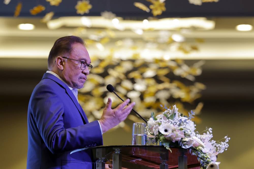 Anwar Ibrahim - Photo by Bernama