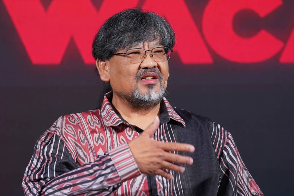 Political analyst Professor Datuk Dr Jayum Jawan during Wacana Sinar Series 428 entitled “Jangan sampai jadi politik perkauman!”. - Photo by MOHD HALIM ABDUL WAHID