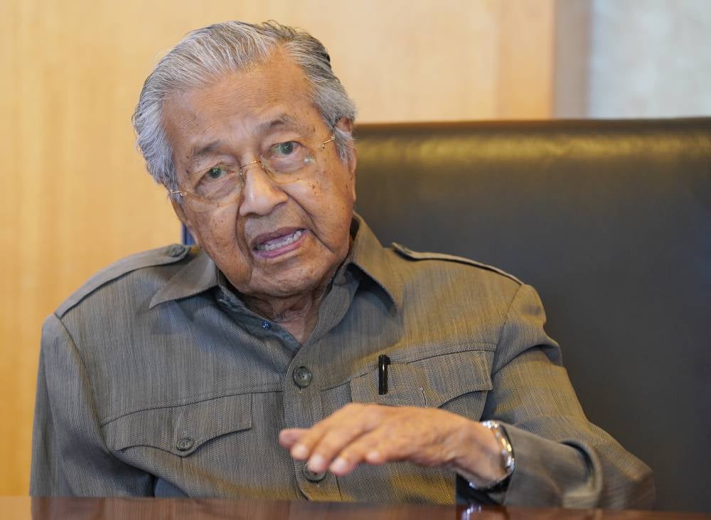 Dr Mahathir - FILE PIX