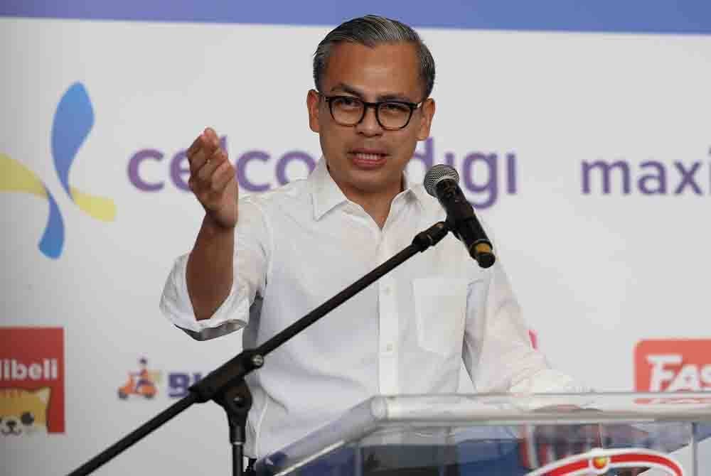 Communications Minister Fahmi Fadzil - Photo by Bernama