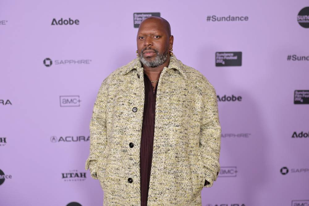 Rashaad Newsome attends the "Being (the Digital Griot)" Premiere during the 2024 Sundance Film Festival at Egyptian Theatre on Jan 23, 2024 in Park City, Utah. - Photo by AFP