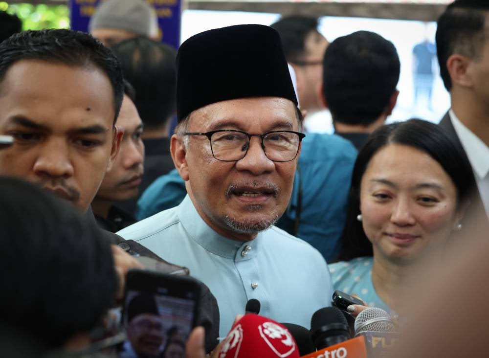 Prime Minister Datuk Seri Anwar Ibrahim - BERNAMA FILE PIX