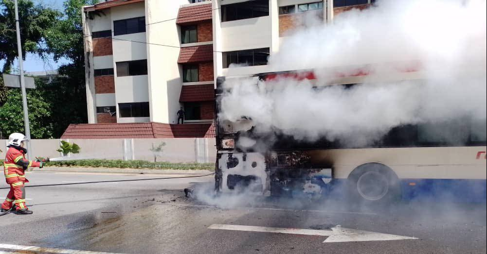 Photo courtesy of Keramat Fire and Rescue Department.