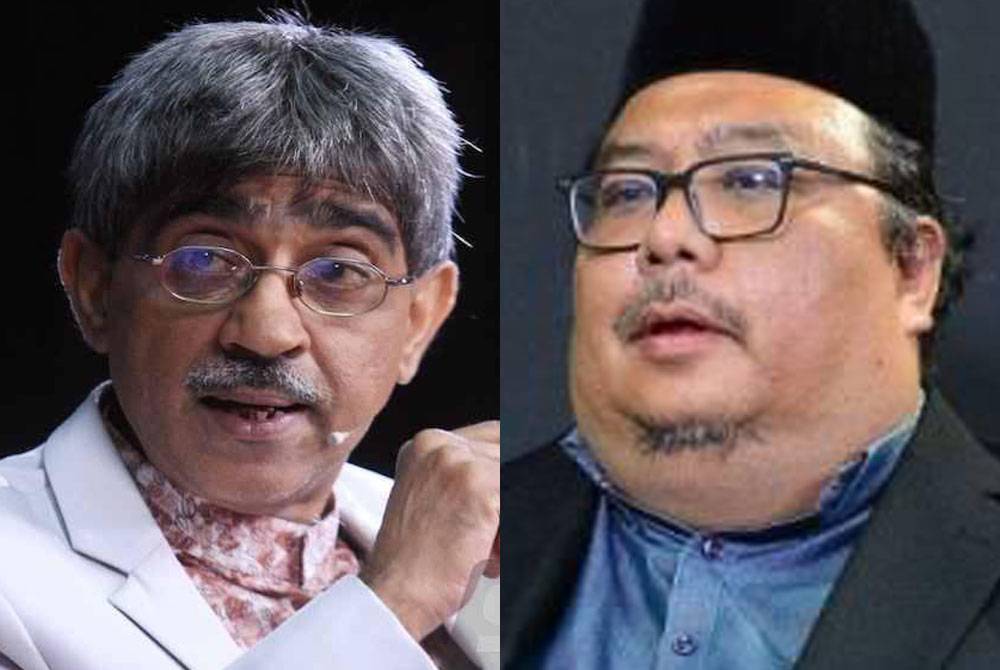 Haniff Khatri and Khairil Azmin