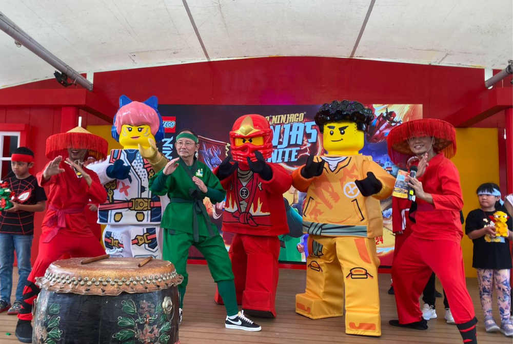 Legoland Malaysia Resort Divisional Director CS Lim said the activities aim not only to teach children ninja techniques but also to cultivate values of creativity, play, and discipline through learning.