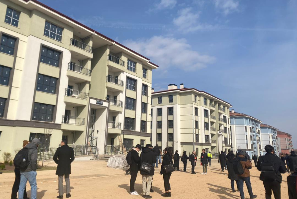 New homes are currently being built for residents of Malatya. 