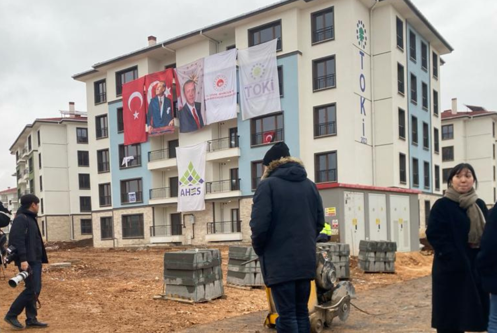 New housing development in Adiyaman, Turkey. 