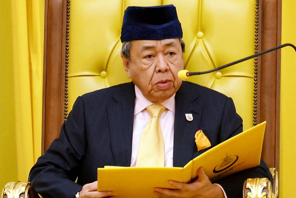 Sultan Sharafuddin Idris Shah. Bernama FILE PIX