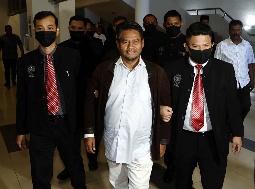 Three individuals including the Chief Executive Officer (CEO) of Aman Palestin Sdn Bhd are facing 164 charges involving breach of trust, fraud and money laundering amounting to RM39.53 million between 2018 and 2023. Photo by Bernama