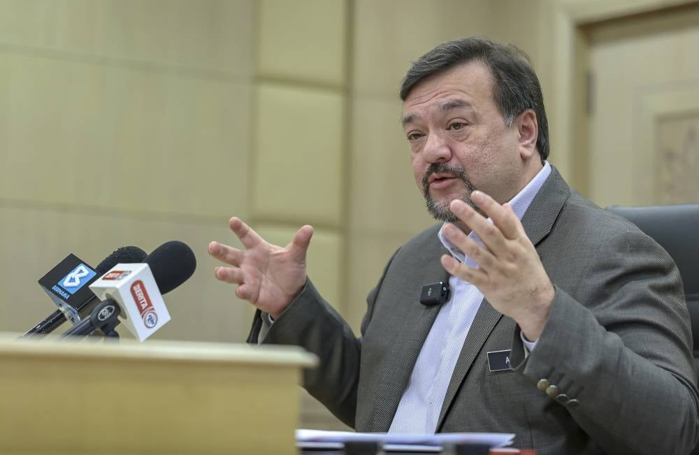 Amir Hamzah. Bernama FILE PIX