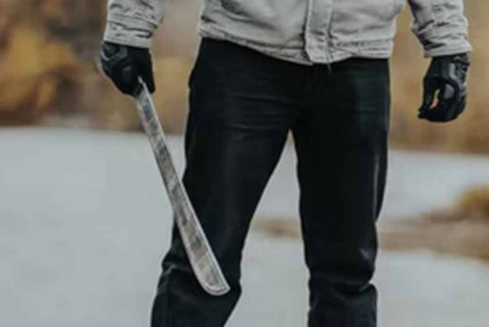 The victim, a 27-year-old local man, was attacked by two men armed with machetes and sickles. Photo for illustrative purposes only.