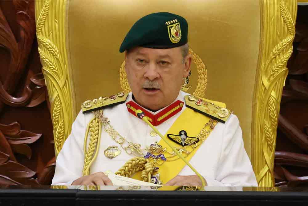 Yang di-Pertuan Agong Sultan Ibrahim. - Photo by Bernama