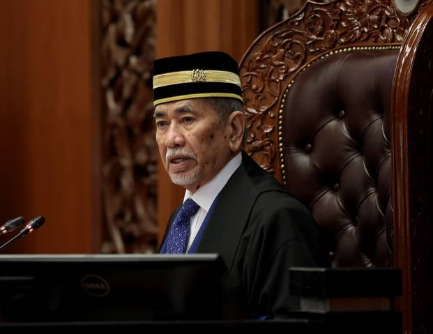 Sarawak Yang Dipertua Negeri Tun Dr Wan Junaidi Tuanku Jaafar has been conferred the state's highest award Darjah Satria Bintang Sarawak, which carries the title Pehin Sri. - BERNAMA FILE PIX
