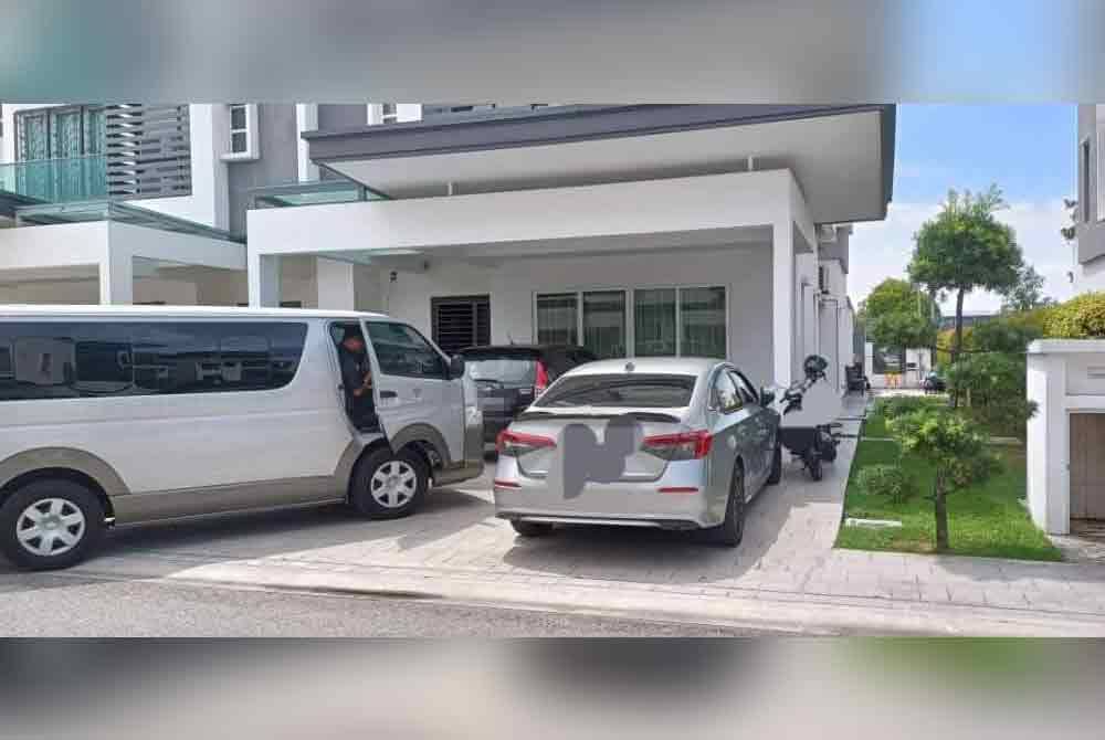 A confinement care and treatment centre operating illegally in Bandar Bukit Raja near was raided by authorities on Monday.. Photo courtesy of MBDK.