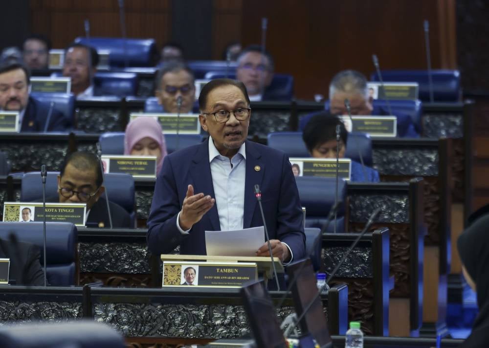 Prime Minister Datuk Seri Anwar Ibrahim - BERNAMA FILE PIX