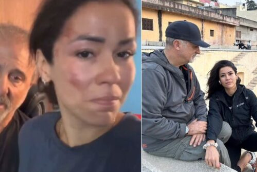 The travel blogger, whose identity is protected, recounted the attack on her Instagram, stating they were camping in Jharkhand's Dumka district.