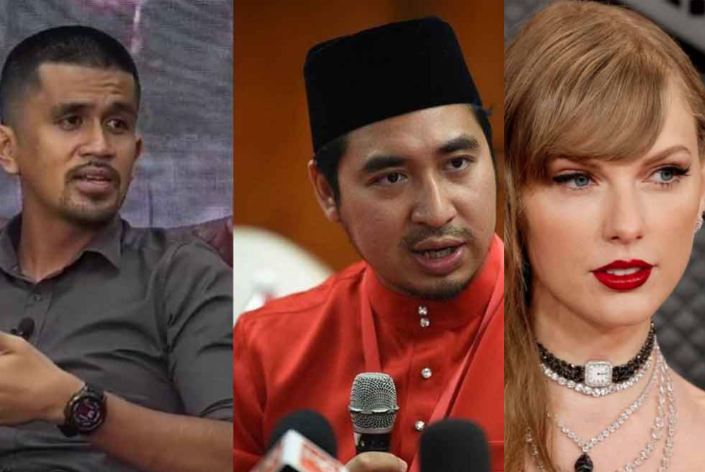 Hafiz (left), Wan Ahmad Fayhsal and Swift