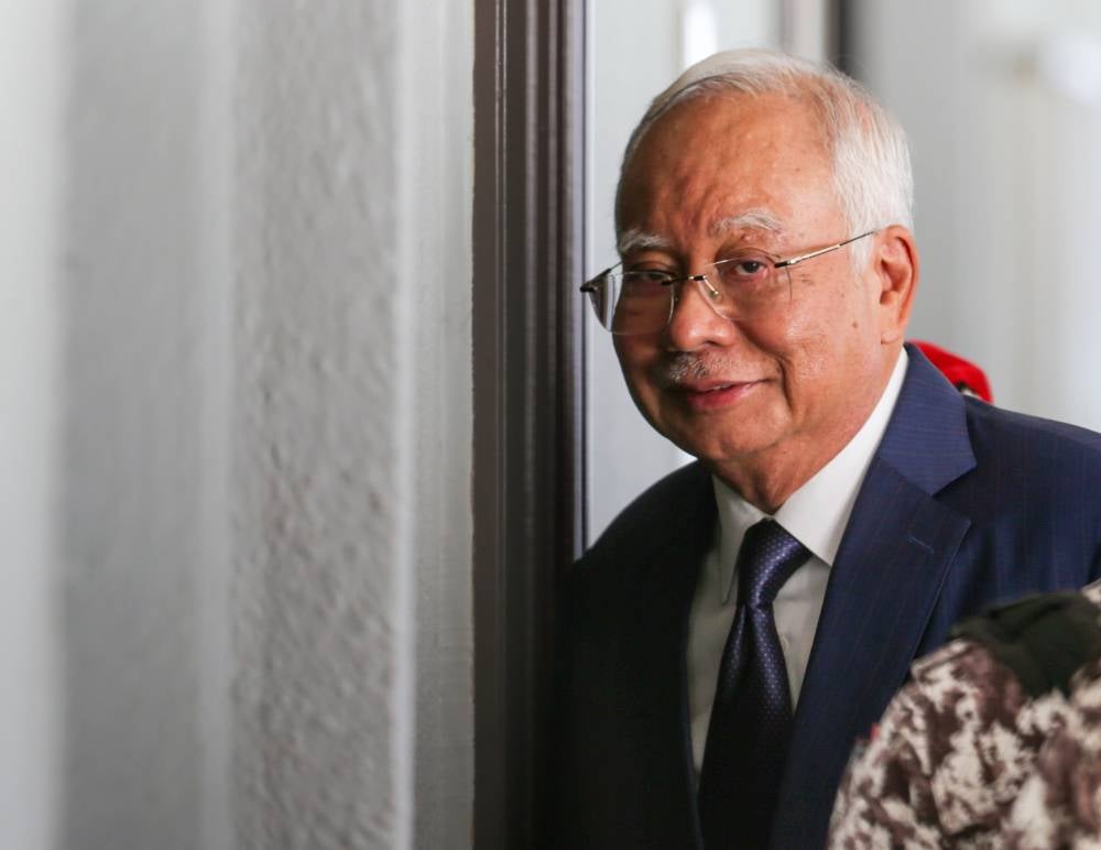 Former prime minister Datuk Seri Najib Razak - BERNAMA FILE PIX