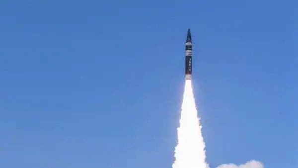 India on Monday conducted the first test flight of a missile system that can carry multiple warheads. Photo: social media