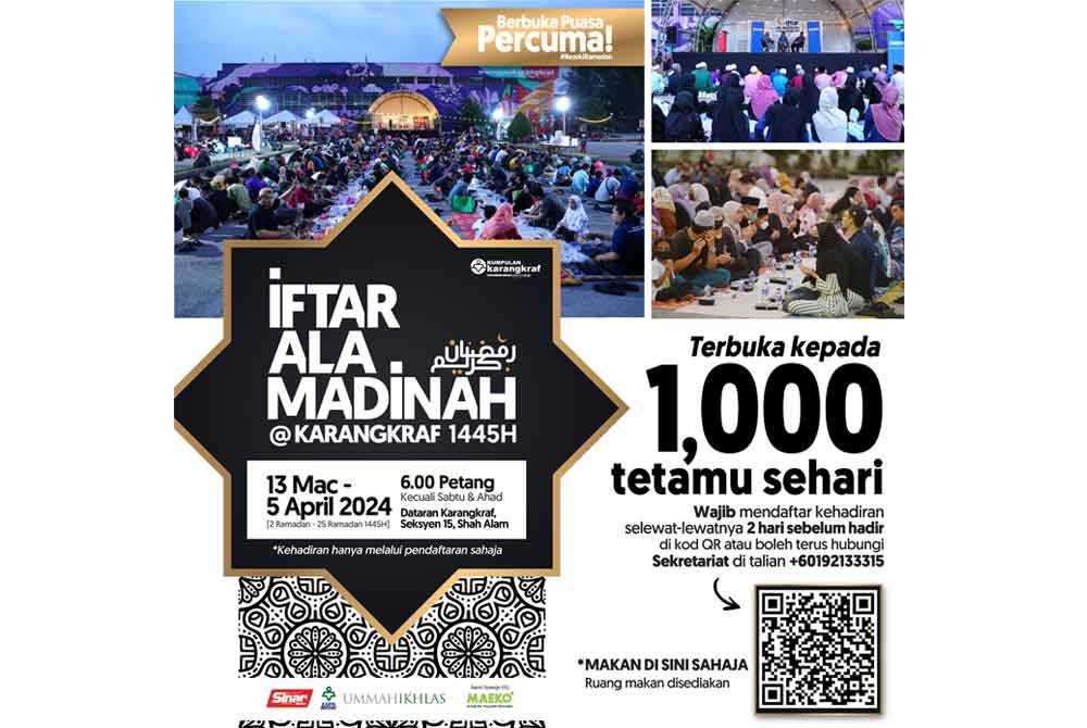 Iftar Ala Madinah Programme@Karangkraf 2024