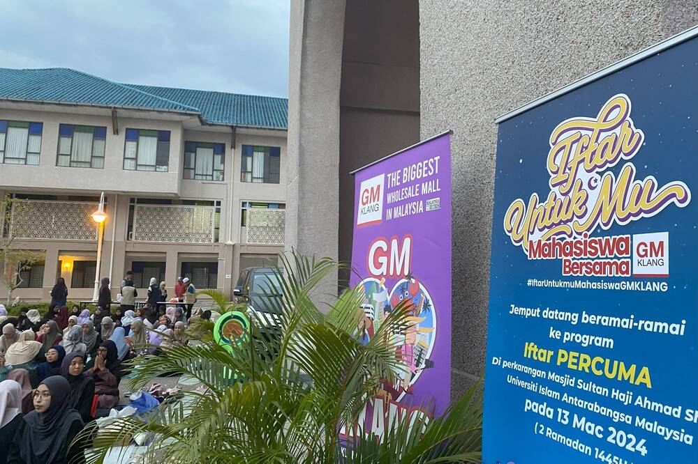 ‘Iftar Untuk Mu Mahasiswa Bersama GM Klang’ took place today at International Islamic University Malaysia (IIUM) with the aim to promote entrepreneurship.