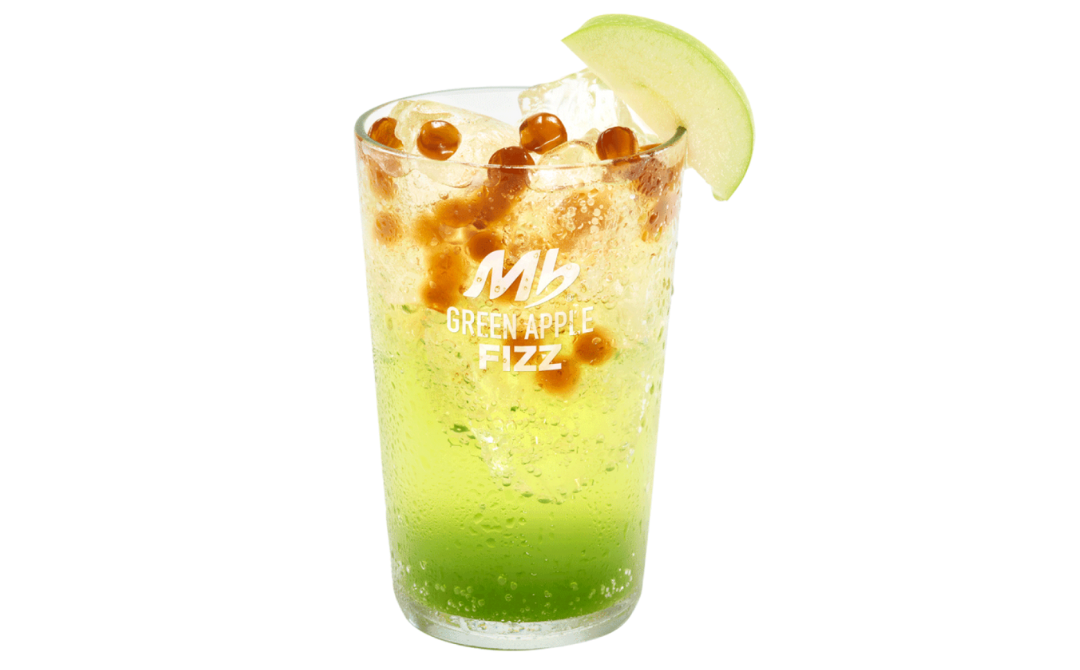 Green Apple Fizz with Chewy Pearls - Photo: Marrybrown