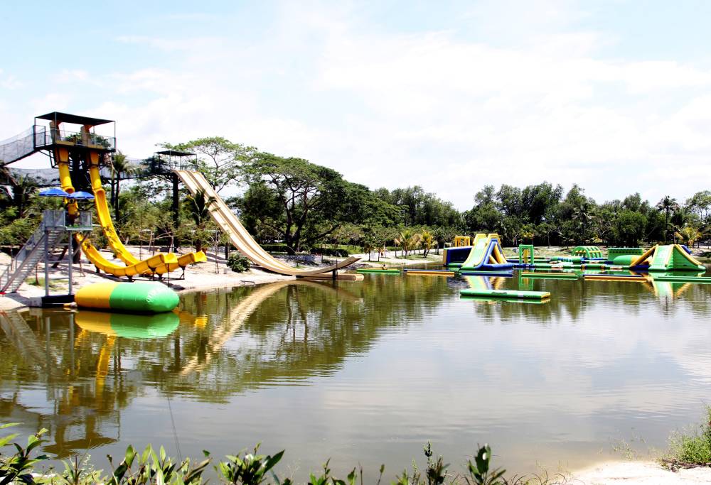 The Nature Inspirational Park (ESCAPE) Ipoh, is poised to open its doors to visitors soon, setting it apart from conventional theme parks. - Photo by Bernama