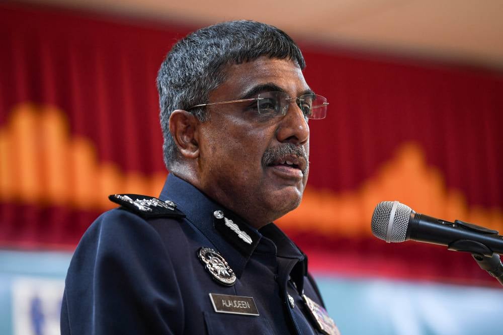 Kuala Lumpur police chief Datuk Allaudeen Abdul Majid - BERNAMA FILE PIX