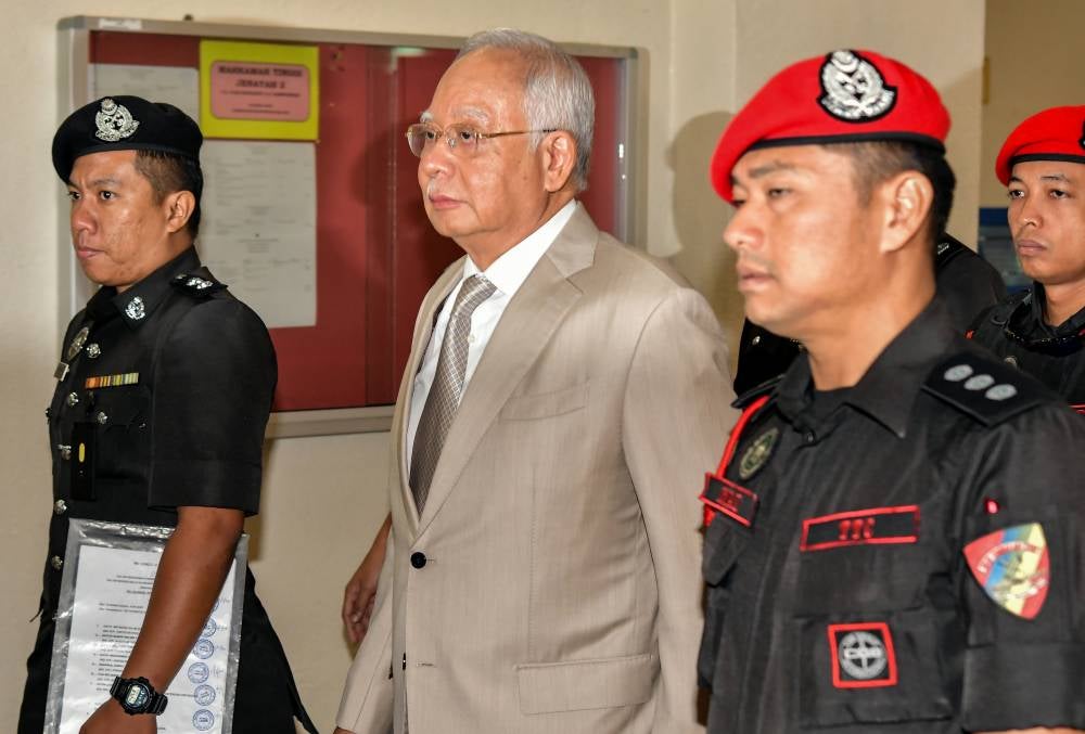 Former prime minister Datuk Seri Najib Razak. - BERNAMA FILE PIX