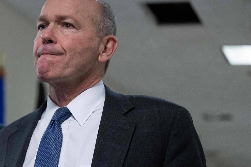 Boeing CEO Dave Calhoun. AFP FILE PIX